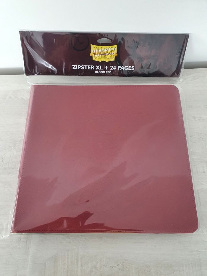 Portfolio Classeur Dragon Shield Zipster XL 576 Blood Red - photo numéro 3