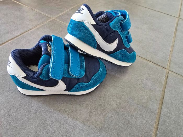 Basket nike bleu canard - photo numéro 6