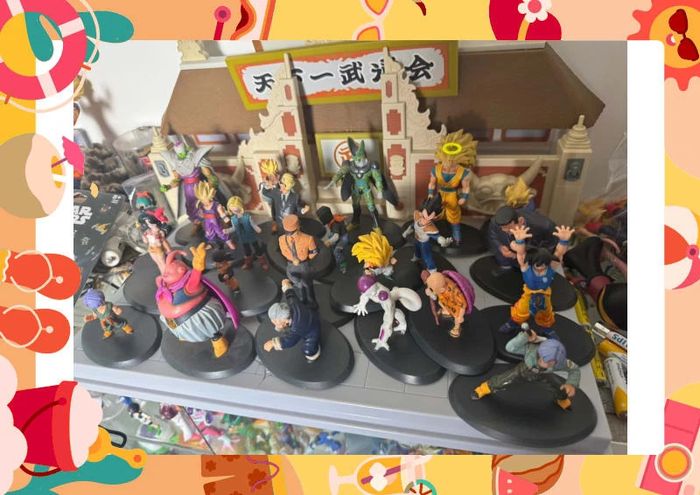 Lot 24 figurines dragon ball hachette collection History of Manga - photo numéro 11