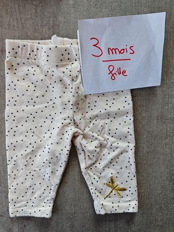 Legging bébé fille
