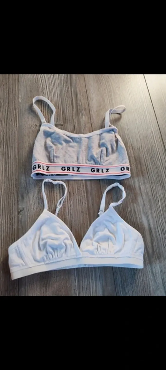 Lot de 2 brassières