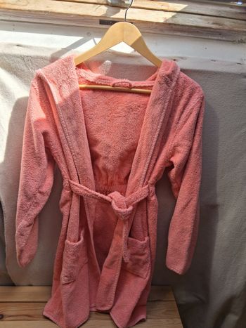 Peignoir corail