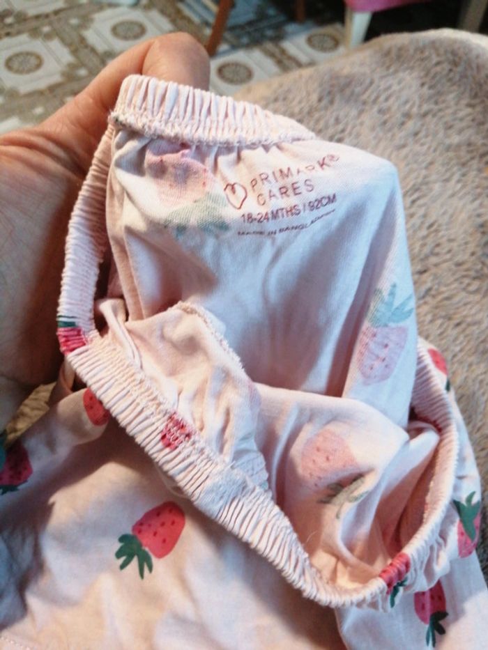 Combi short fraises - photo numéro 5