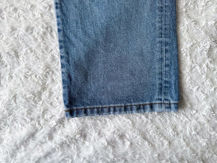 Jean taille haute bleu foncé taille 38 - photo numéro 4