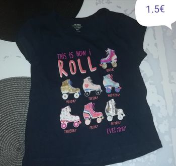 T-shirt fille 6 ans