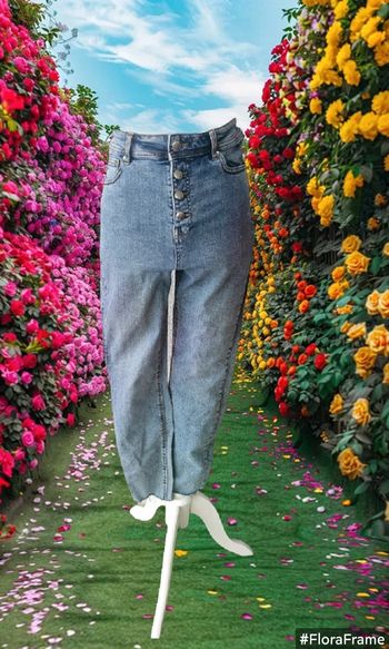 Jean skinny bleu, Camaïeu, taille 38