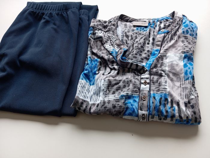 1pantalon + 1haut taille 46 -48 - photo numéro 2