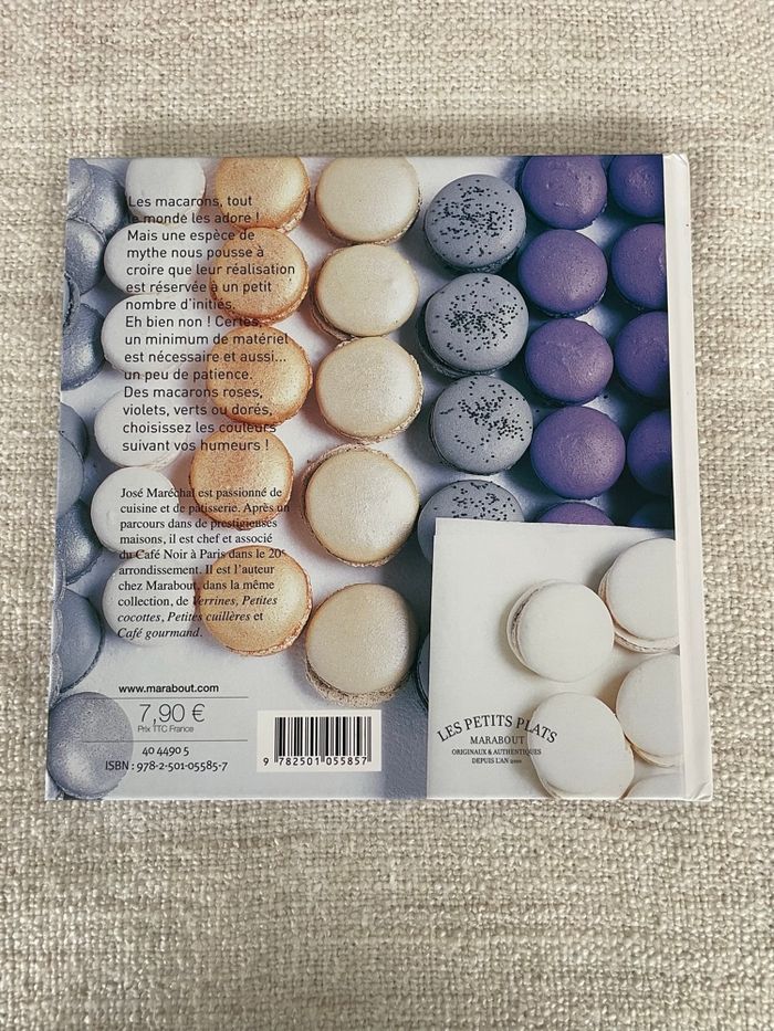 Livre NEUF Macarons, comme un pro, à la maison - photo numéro 3