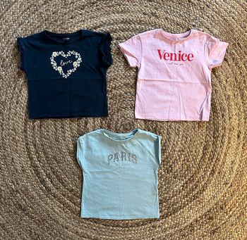 Lot de 3 teeshirt