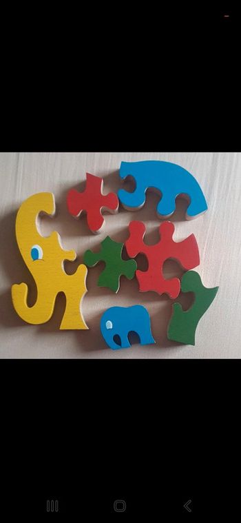 Puzzle Éléphant Au lutin des bois