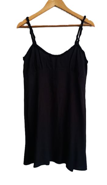 Top noir à volants. Lefties. Taille 40 / 42