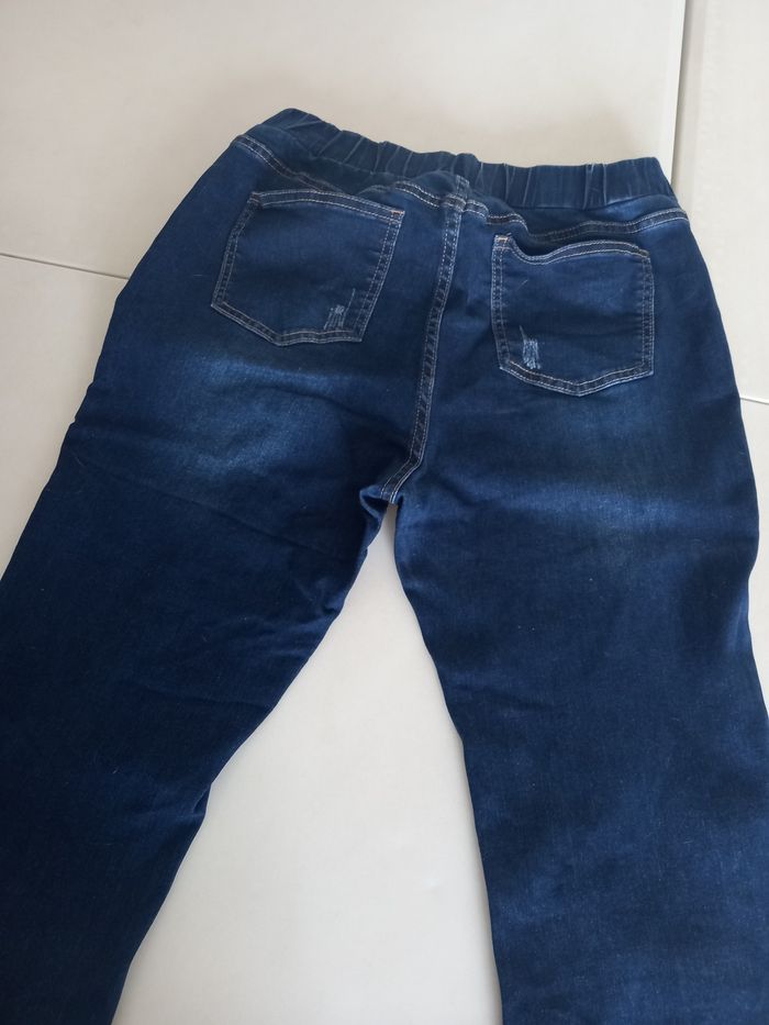 Jeans évasé taille haute et extensible - photo numéro 5