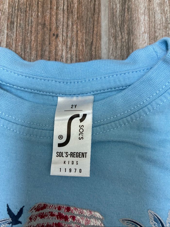 Teeshirt bleu ciel Martinique - photo numéro 3