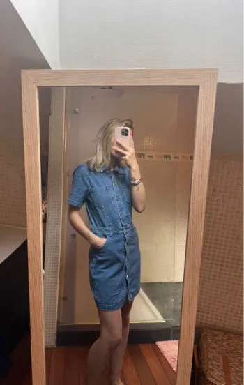 Robe en jean