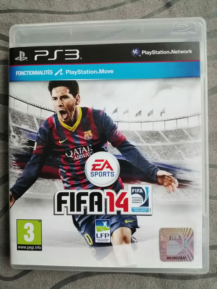 jeu PS 3 Fifa 14