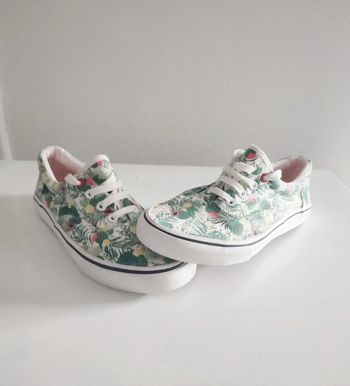 Basket fleurie femme