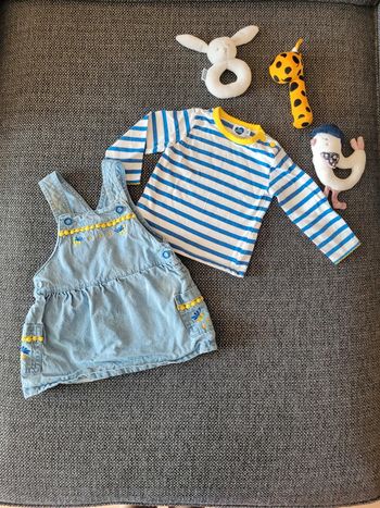 Ensemble robe fille 9 mois