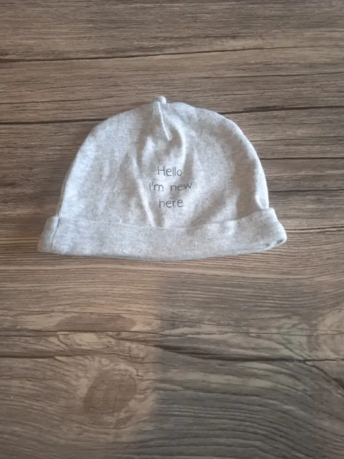 Bonnet bébé mixte tour de tête 30 cm