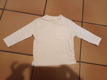 Tee-shirt manche longue zara 9 12 mois