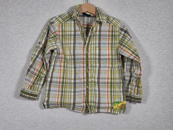Chemise à carreaux sergent major 3 ans 