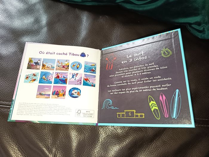 Livre album enfant Mac Do, Initiation au surf, Éditions Hachette Jeunesse, NEUF - photo numéro 3