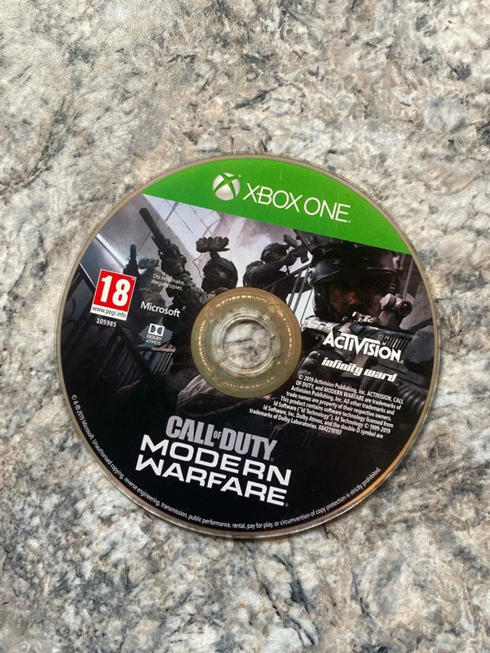 Call of duty modern warfare Xbox one