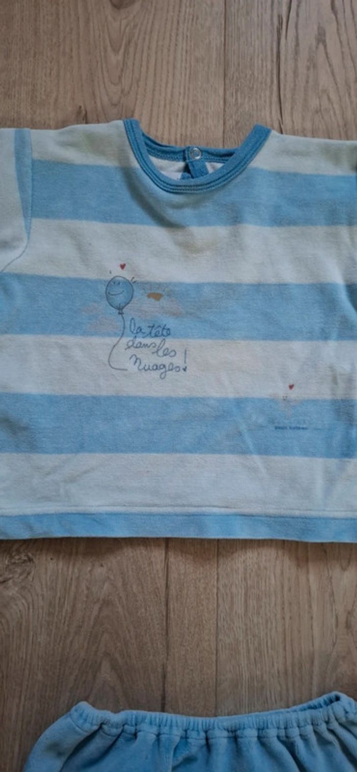 Pyjama 2pièces 24mois Petit Bateau - photo numéro 4