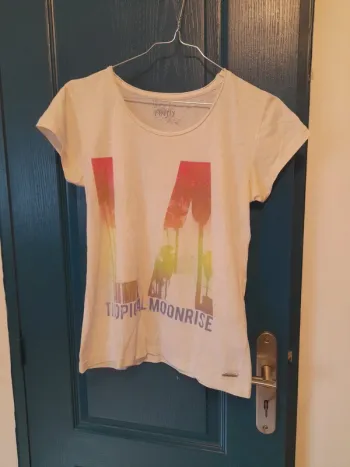 T shirt blanc L A taille M