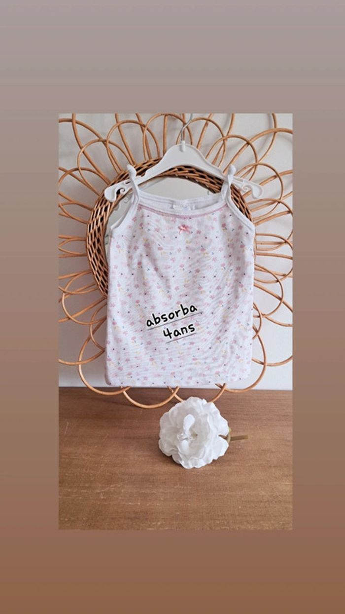 débardeur absorba 4ans👧