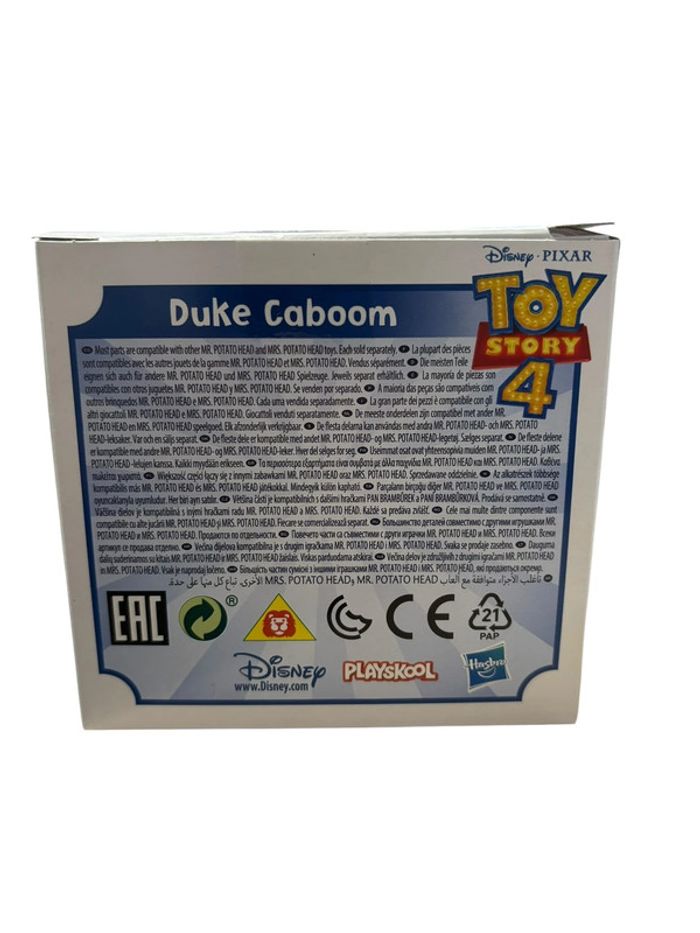 Figurine Disney Pixar Toy Story 4 Mr.Potato Head Duke Caboom Hasbro neuf - photo numéro 2