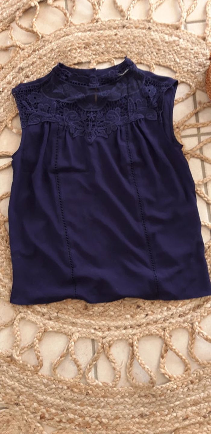 Blouse bleu Marine Naf Naf