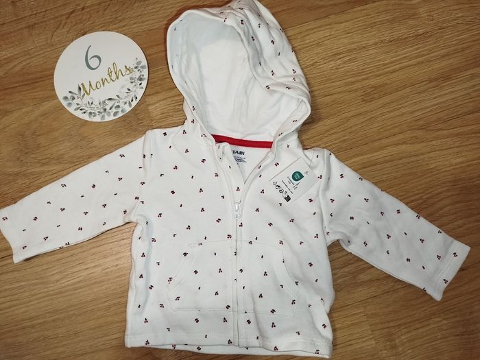 Lot veste+haut fille 6 mois Kiabi - photo numéro 3