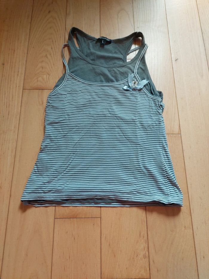 Top effet superposé taille L