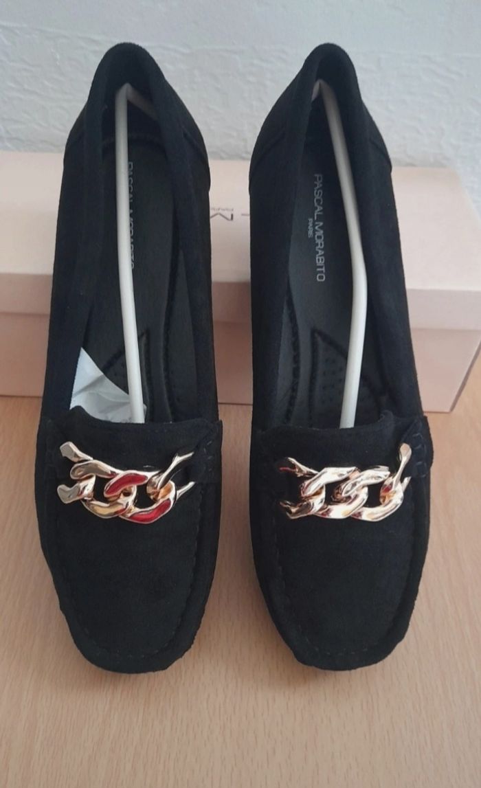 Mocassins Pascal Morabito femme couleur noire - photo numéro 3
