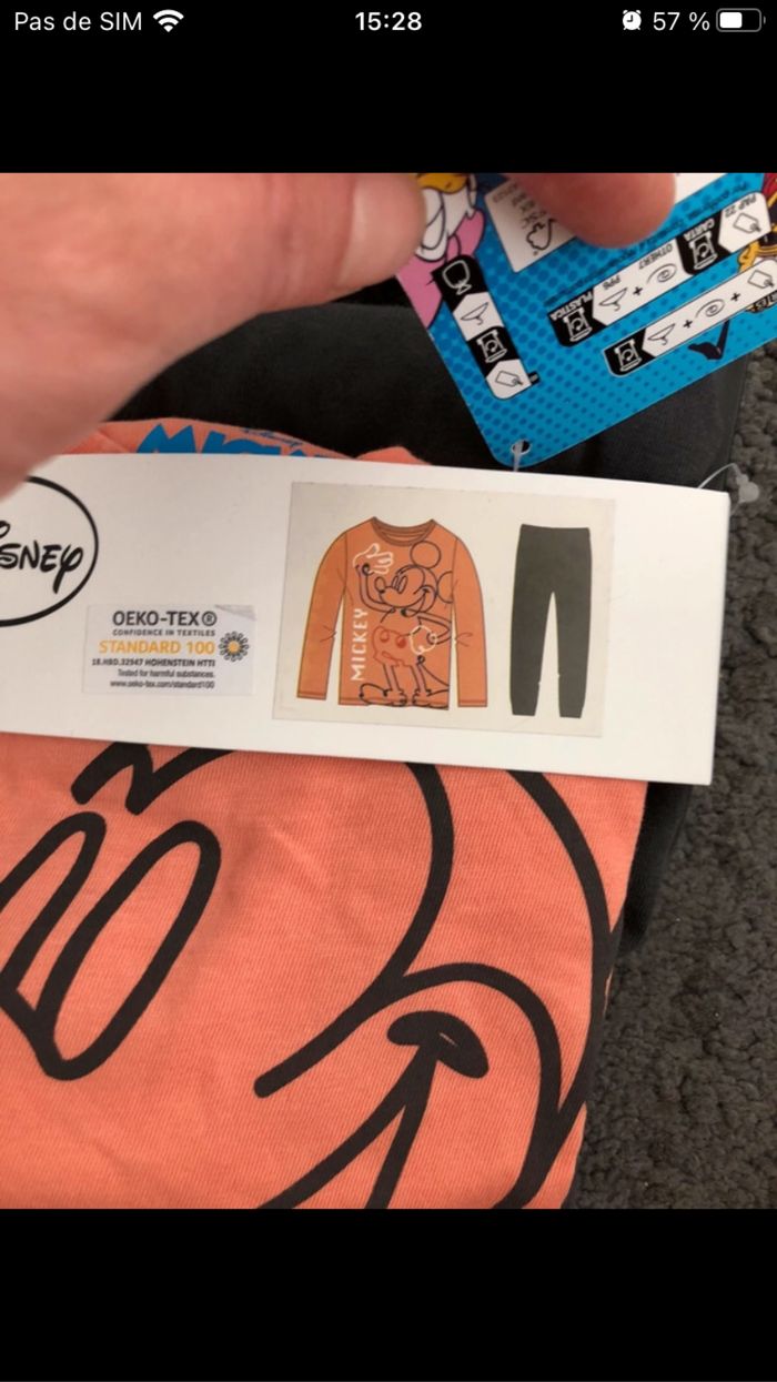 pyjama Mickey - photo numéro 2