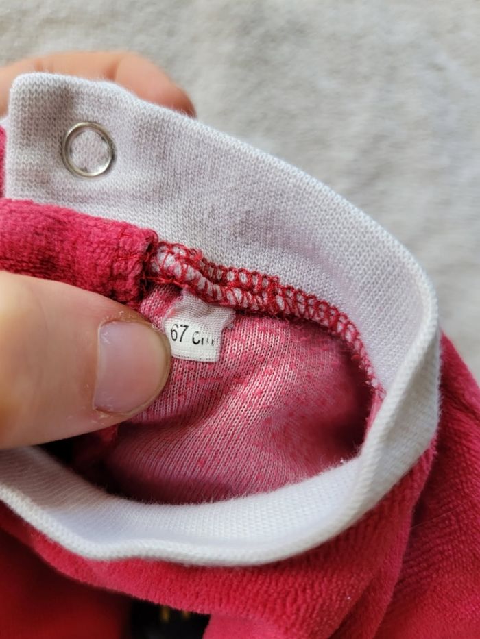 Lot de 6 pyjamas velours 6 mois garçon - photo numéro 6