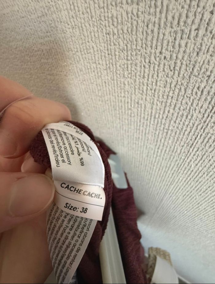 Pantalon bordeaux - photo numéro 4