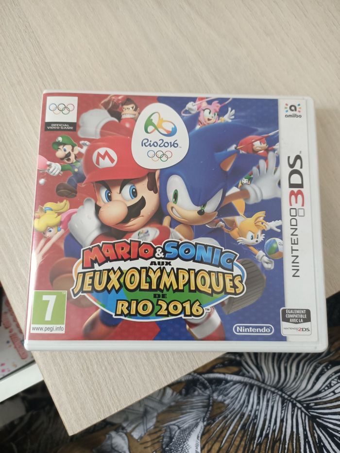 Mario et Sonic aux jeux olympiques Rio 2016 3DS