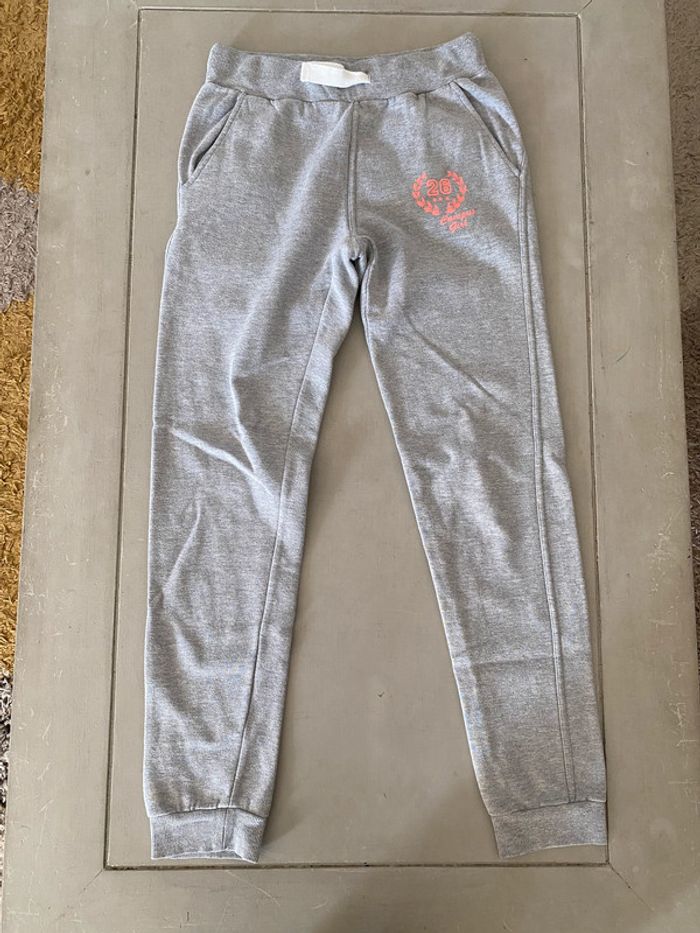 Pantalon jogging gris clair La Redoute R Teens 14 ans