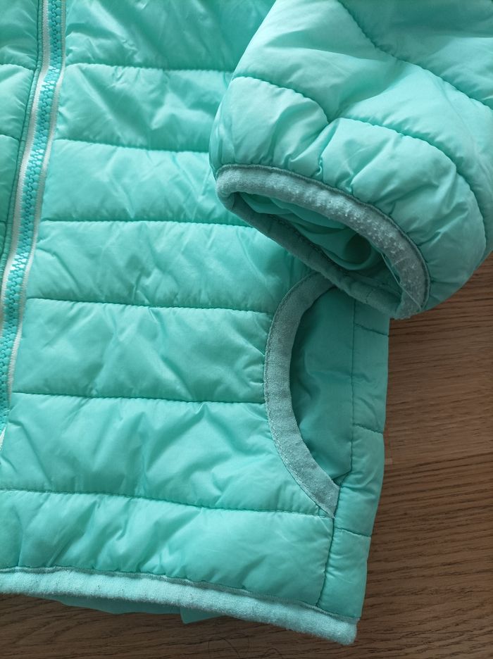 Doudoune Vertbaudet 3 ans vert menthe - photo numéro 4