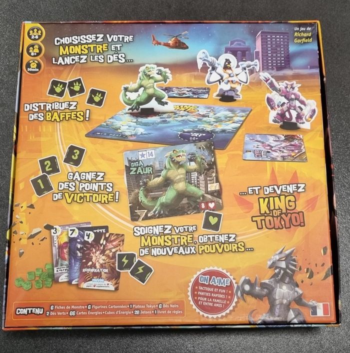 Jeu de société KING OF TOKYO - photo numéro 2