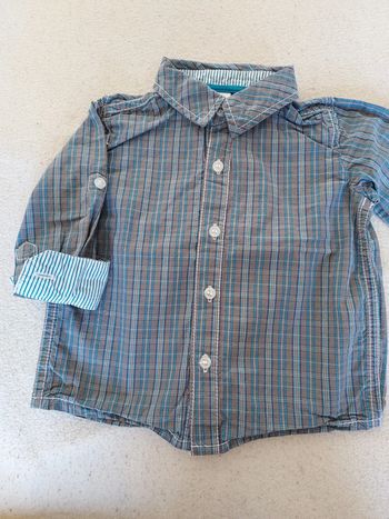 Chemise manches retroussables