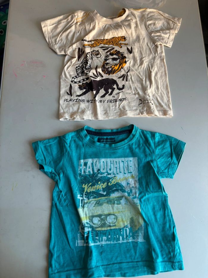 Lot de 12 t-shirts 3 ans bon état - photo numéro 9