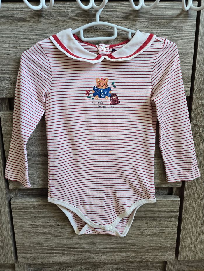 Vêtement Bébé Fille - Ensemble Salopette + Body - Sergent Major - 24 mois 86 cm - photo numéro 7