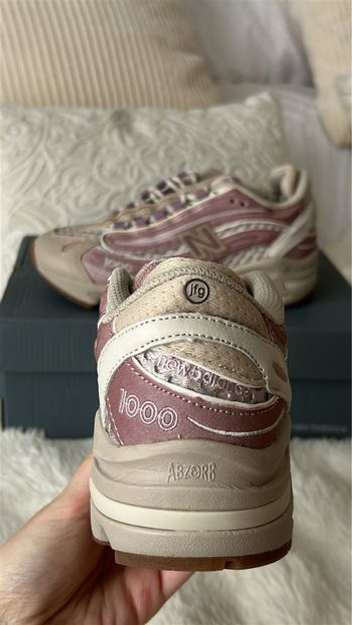 Baskets rose et marron - photo numéro 4