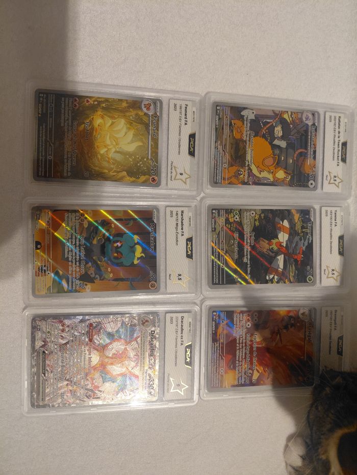 Lots de cartes gradées PCA - photo numéro 2