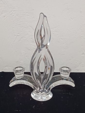 Bougeoir cristal de Vannes