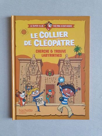 Livre enfant McDonald's (Cléopatre)