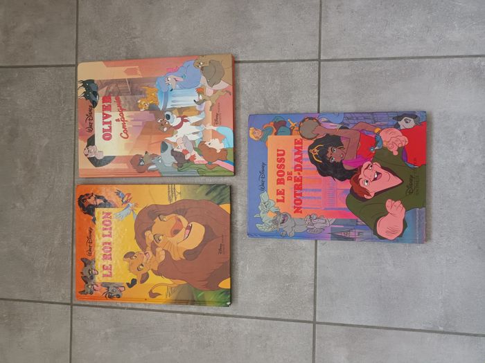 Lot de 3 livres Disney