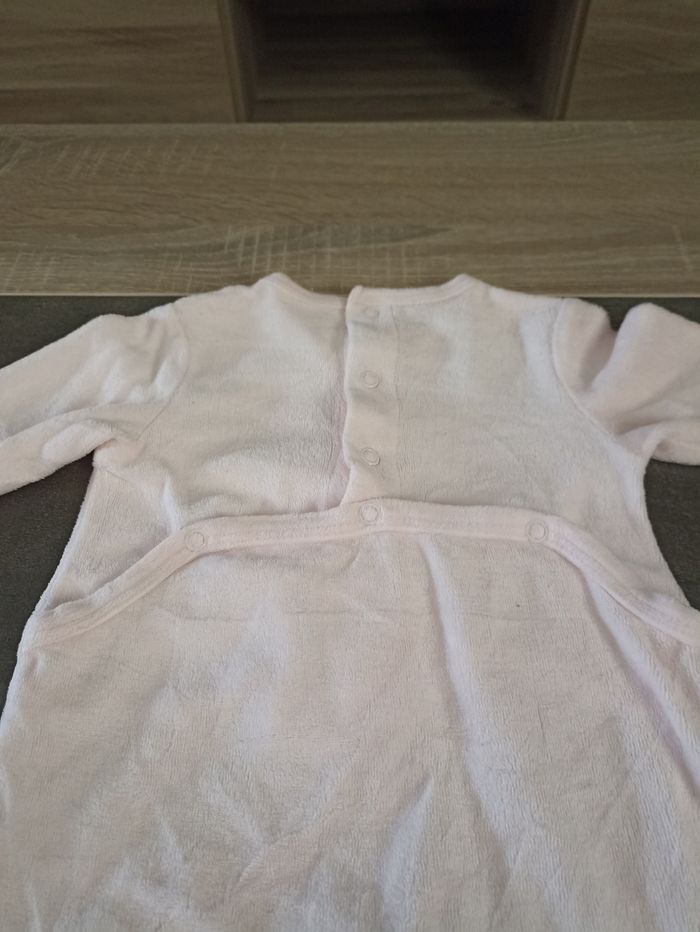 Pyjama en velours petits bisous - photo numéro 6